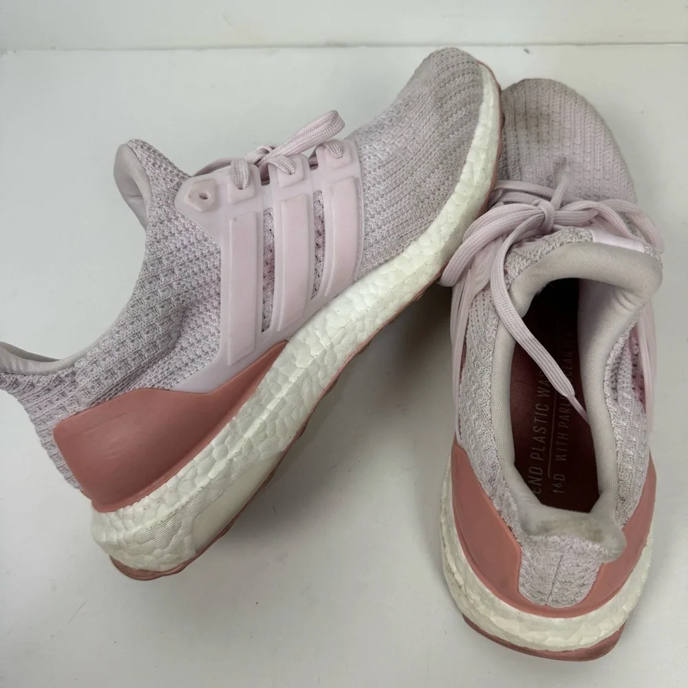 Adidas Pink Purple Ultraboost Sneakers Running Athletic